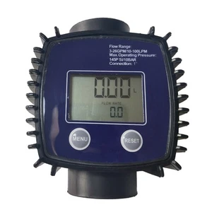 TurbinenöL-Kraftstoff-Durchflussmesser K25 Wasserdurchflussmesser LCD-Durch8195 - Bild 1 von 9