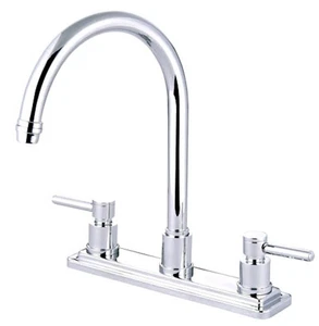 Elements Of Design ES87DLLS Tampa Kitchen Faucet High Arc - Chrome - Picture 1 of 1