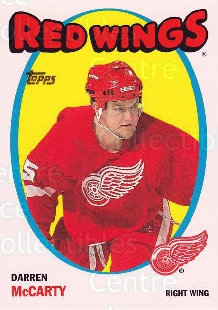 2001-02 Topps Heritage Parallel Insert #100 Darren McCarty - Image 1 of 1