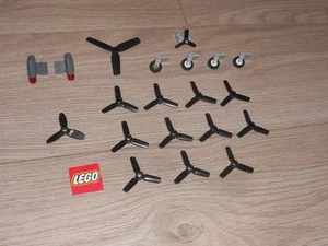 Lego Flugzeugteile - Lego Jets, Propeller, Flugzeug Räder - Original Lego Konvolut - Bild 1 von 1