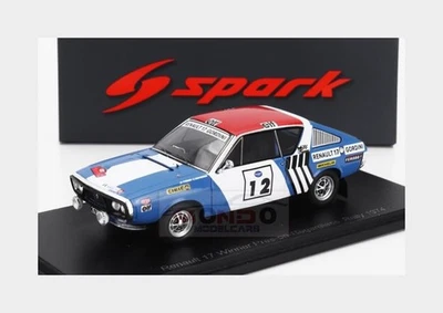 1:43 SPARK Renault R17 #12 Winner Rally Press On Regardless 1974 Therier S6444 M - Image 1 of 2