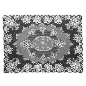 Victorian Rose 60-Inch by 84-Inch Tablecloth, Ecru - Picture 1 of 1
