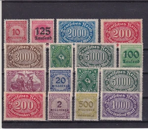 Deutsches Reich MNH ** Lot 7 Inflation issues - Picture 1 of 1