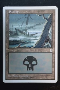 Magic The Gathering MTG SWAMP (174) Portal Three Kingdoms LP Lightly Played - Bild 1 von 2