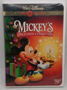 Mickeys Once Upon a Christmas (DVD, 2003, Gold Collection Edition) PRE-OWN GOOD - Foto 1 di 2