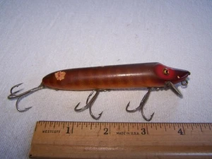 Heddon Vamp Pike Finish-Glass Eyes-L-Rig!!! - Picture 1 of 1