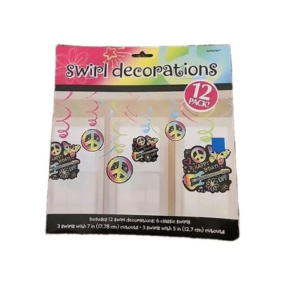 Неоновые украшения для вечеринки на день рождения бабочка мир гитара висячие завитки 80-е - Изображение 1 из 4