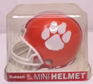 Clemson Tigers Riddell Mini Football Helmet NEW NIP Orange NCAA College - Picture 1 of 6