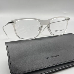 DOLCE & GABBANA Transparent Unisex EYEGLASS FRAMES DG 1293 04 53-19-145mm w Case - Picture 1 of 9