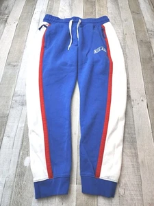 Retro Nike Faded Color Block Red White Blue Sweatpants Men's XL - Picture 1 of 14