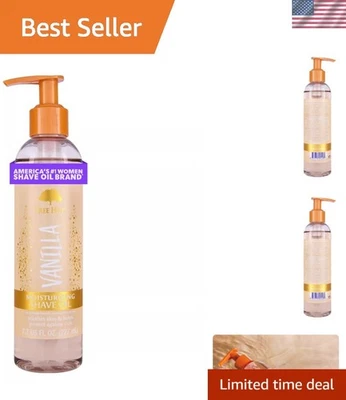 Aceite de afeitado hidratante de vainilla, fórmula hidratante de gel a aceite para cerrar, suavizar... Foto 1 de 4