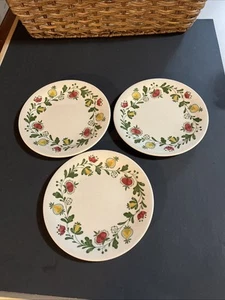 3 Johnson Brothers Staffordshire Old Granite Gretchen Small Bread/Dessert Plates - Picture 1 of 4