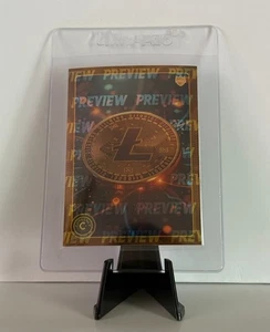 2025 Cardsmiths Space Galactic Ed # C5P-7 Litecoin Currency 5 Preview RARE - Bild 1 von 2