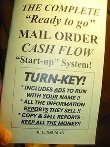 MAIL ORDER Cash Flow "Start up System" book turn key GET $$ NOW click!@ - Picture 1 of 1