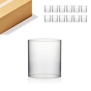 Clear Hurricane Candle Holder 5.5x6"H | Floral Container | Wholesale, 12 Pcs - Picture 1 of 4