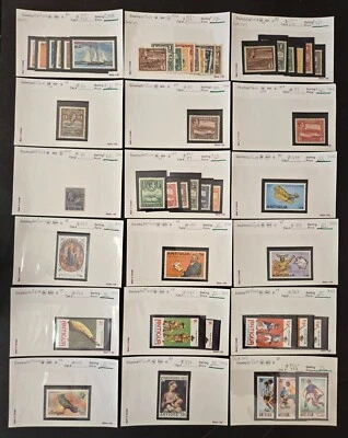 Antigua large collection MNH, MH, used, sets & singles, lot # AL79988 - Image 1 of 3