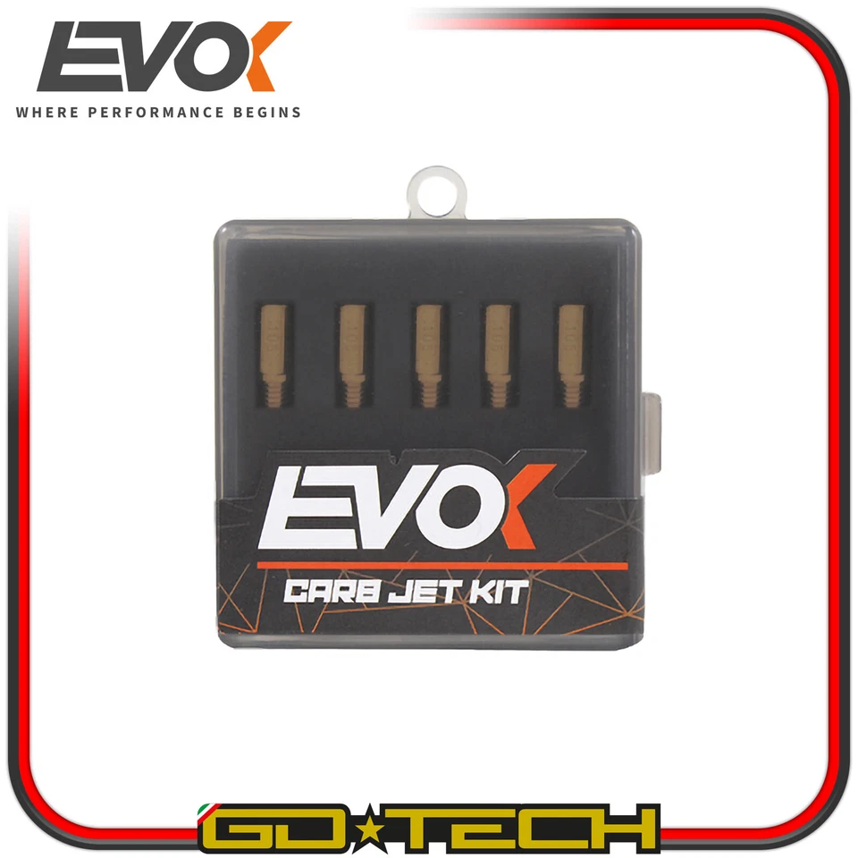 EVOK KIT 10 GETTI MASSIMO CARBURATORE PWK KEIHIN POLINI CP STAGE6 RT KOSO OKO 100-122