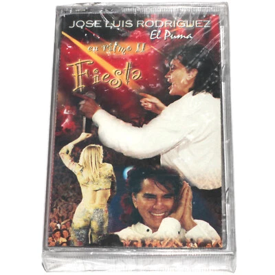 Jose Luis Rodriguez El Puma - En Ritmo II Fiesta (Cassette Tape 1999) NEW SEALED - Image 1 of 4
