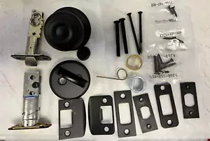 Schlage confezione interni singolo cilindro georgiano F59GEO622 nero opaco - Foto 1 di 3