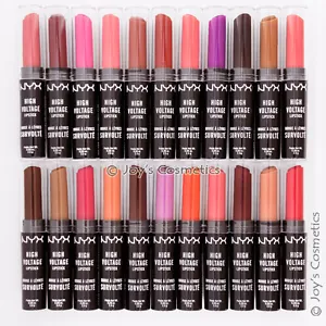 6 NYX High Voltage Lipstick - HVLS "Pick Your 6 Color"   *Joy's cosmetics* - Picture 1 of 3