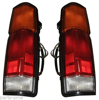 Novo PAR DE CONJUNTO DE LANTERNA TRASEIRA DE SUBSTITUIÇÃO / PARA PICAPE NISSAN 1986-97 - Imagem 1 de 2