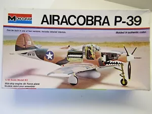 Monogram 1:48 Scale U.S. Army Bell P-39 Airacobra model kit # 6844 - Picture 1 of 9
