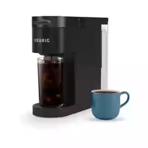 Keurig K Iced Plus Single Serve Coffee maker, black, 46 oz reservoir - Bild 1 von 6
