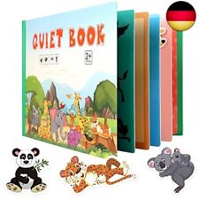 TOPJOWGA Montessori Quiet Book, Ruhiges Buch Montessori for Toddlers,