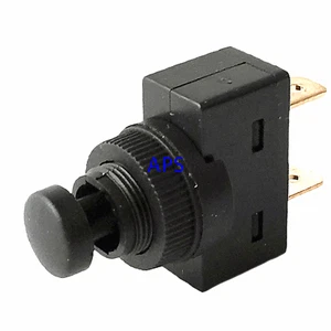 12V 20A Splash Proof Black Momentary Push Button Switch Car Van Boat Classic Car - Picture 1 of 1