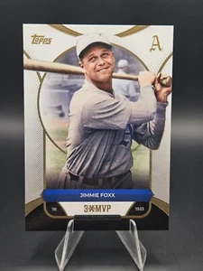 JIMMIE FOX - 2025 Topps Benvenuti nel Club"3X MVP" 1933 - Foto 1 di 2