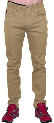 Мужская Slim Fit джинсы узкие эластичные брюки Chino стиль джинсовой ткани формирования Flex - Изображение 1 из 4