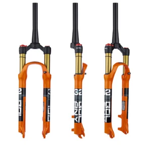MTB bike fork 120mm travel Air Resilience Suspension Oil Damping Bike Fork - Picture 1 of 26