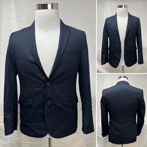 Boys Ralph Lauren Navy Blue 2-Button 16R Blazer Suit Jacket Sport Coat - Picture 1 of 4