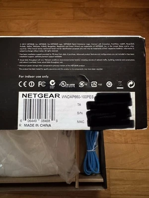 NETGEAR WNDAP660-100PES Dual Band Premium Wireless-N Access Point - Immagine 1 di 3