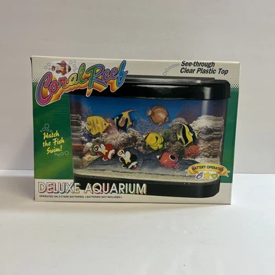 Coral Reef Deluxe Acuario Funciona con Batería Visto en Baby Einstein Nueva Caja Abierta Foto 1 de 4