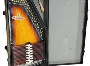 Chromaharp Autoharp 15 Akkorde von Rhythm Band Inc. Auch mit Koffer & Tuning. LESEN - Bild 1 von 17