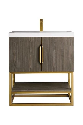 James Martin Vanities 883-V31.5-RG-WG Columbia 32" - MultiColor - Image 1 of 4