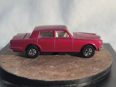 Matchbox Superfast Lesney #24 Rolls Royce Silver Shadow Granate Rojo Foto 1 de 4