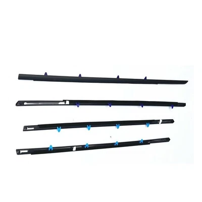 4Pcs Outside Door Window Weatherstrip Molding For Honda Accord Sedan 1994-1997 Foto 1 de 4