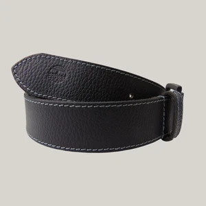 Timberland Ledergürtel schwarz Größe 35 Logoprägung Kontrastnähte - Bild 1 von 10