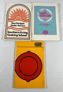 Southern Living Cooking School Softcover Cookbooks, Lot of 3 - Picture 1 of 12