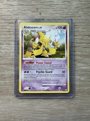 Pokémon Diamante y Perla Tesoros Misteriosos 2/123 Alakazam Holo Raro LP Foto 1 de 4