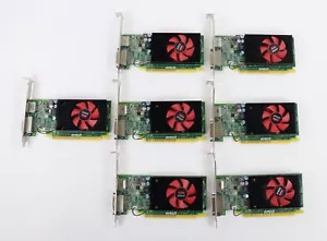 Lote 7 tarjetas de video Dell AMD Radeon R5 340X 2 GB DDR3 PCIe altura completa KG8WY - Imagen 1 de 4