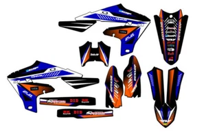 2020-2024 WR 250 F SURGE Blue Senge Graphics Kit Compatible with Yamaha - Picture 1 of 10