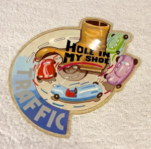 TRAFFIC: "Hole In My Shoe / Paper Sun": 1988 SHAPED PICTURE DISC SINGLE  'LIVE' - Picture 1 of 5