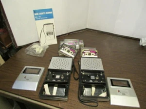 2 Vintage beta 3400 Micro Cassette Recorders - Cassettes & Instructions - Picture 1 of 12