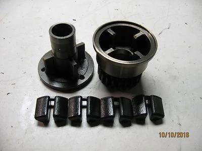 Yamaha Radian YX600 1986 YM222B. Embrague de arranque motor engranaje de empuje Foto 1 de 4