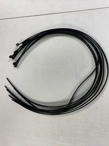 (36" INCH) 39-8 PACK=312 BLACK CABLE ZIP TIES - Picture 1 of 4