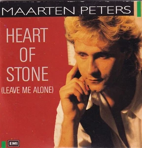 MAARTEN PETERS - Heart of stone (Leave me alone) 2TR 3-inch CDS 1989 POP ROCK - Picture 1 of 1