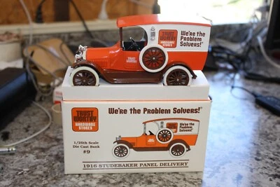 1916 Trust Worthy Hardware Bank 1916 Studebaker Panel Delivery Truck #9 Die Cast - Image 1 of 4
